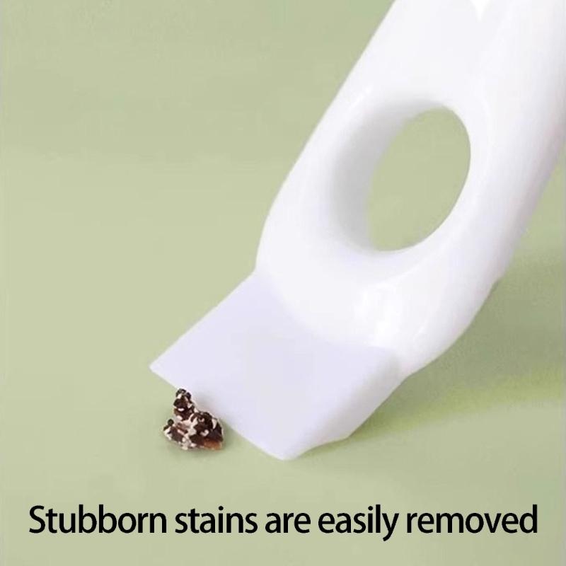 Bird Cage Bath Cleaning Brush Bird Droppings Remover Scrubber Tool Removes Stain From Stone Tires Plastic Handle