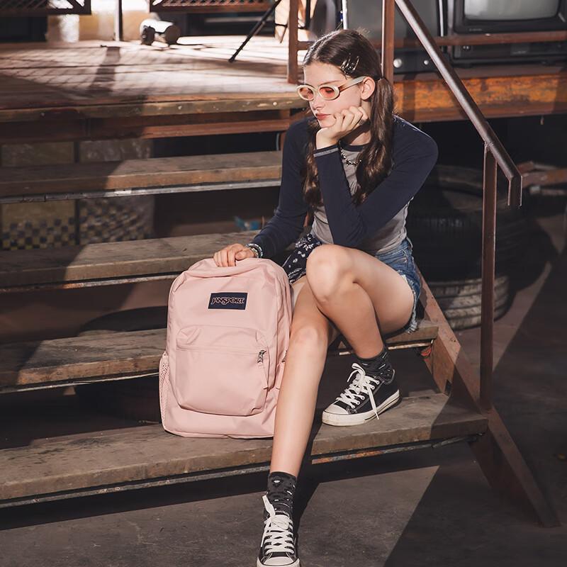 JANSPORT Travel Backpack, Outdoor Sport Bag, Pink