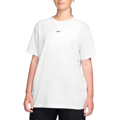 Sportswear Soft Round Neck Pullover Short Sleeve T-Shirt Women Tops IH7602-100