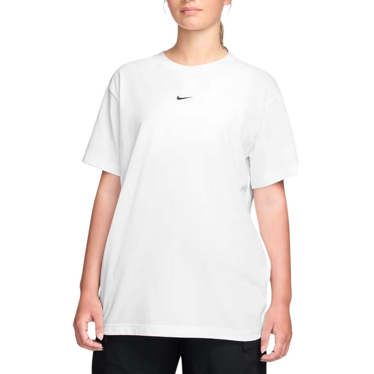 

Nike Sportswear Soft Round Neck Pullover Short Sleeve T-Shirt Women tops IH7602-100 XS