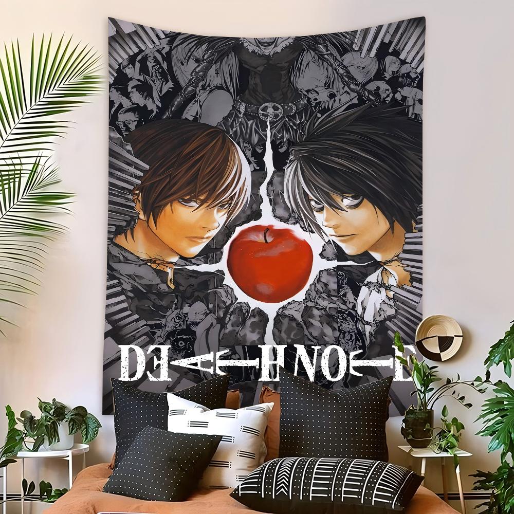 DDeath NNote Photography Backdrops Kids Birthday Photo Background Studio Portraits Photocall Props
