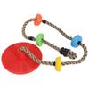 Columpio de cuerda para niños con plataformas y plataforma para juegos infantiles