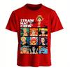 One Piece Luffy Straw Hat Crew Graphic T Shirt Men Women Anime Print Casual Short Sleeve Tee Streetwear Tops Y2k 2026 Summer New