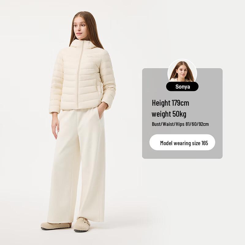 Tanboer Women's Lightweight Hooded Down Jacket TB5330238A