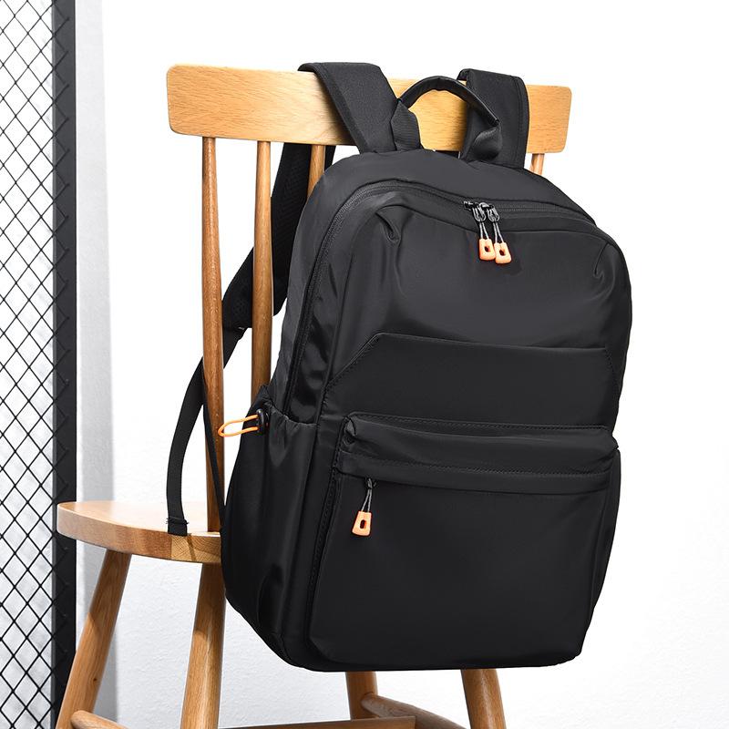 Fashion Student Schoolbag Waterproof Oxford Cloth Leisure Travel Backpack Men and Women Computer Double Back