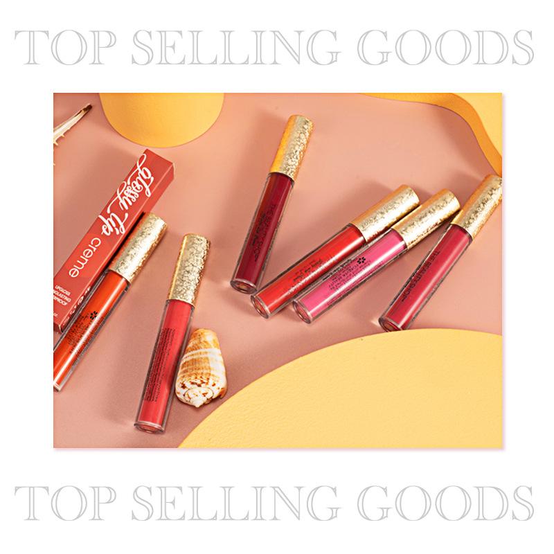 Velvet Matte Matte Lip Glaze Easy Color Showing Moisture Lip Glaze Erschwingliche Make-up-Lippenstifte