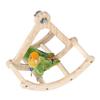 Bird Cage Perch Fun Chewing Swing Toy Smooth For Parakeets Cockatiels And Pet Birds Cage Enrichment