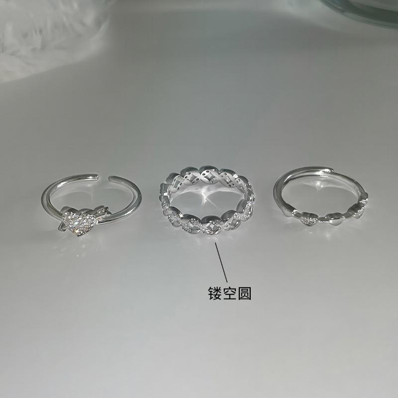 Stylish Minimalist Geometric Copper Ring For Women Adjustable Size Perfect For Everyday