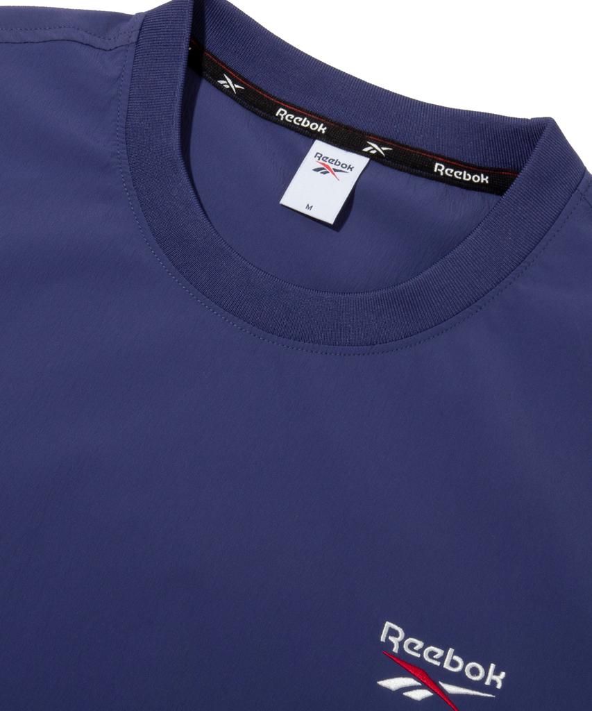 REEBOK Ice Woven Short Sleeve Piste - Navy