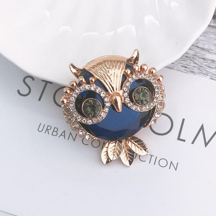 Owl Refrigerator Magnets: DIY Jewelry & Clothing Accessories with Diamond Stickers