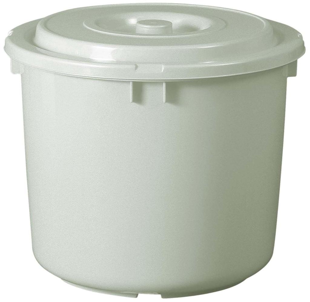 TONBO Shinki Gosei Tonbo Pickle Container with Press Model Diameter x Height Made in Japan Lid, Lid, 40, Gray, 45.5 38cm,