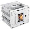 Thermalright Burst Assassin 120 Vision White Side-Flow Single Tower Heatsink CPU Cooler with 2.4-inch LCD Panel, 6 x 6mm Heat Pipes, Authorized