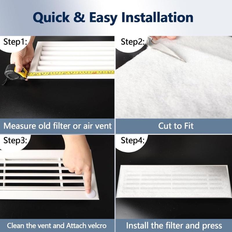 Electrostatic Precipitator Cell Filter for Remove Oil Fume Dust Restaurant Kitchen Ionization Cleaner Air Purifications