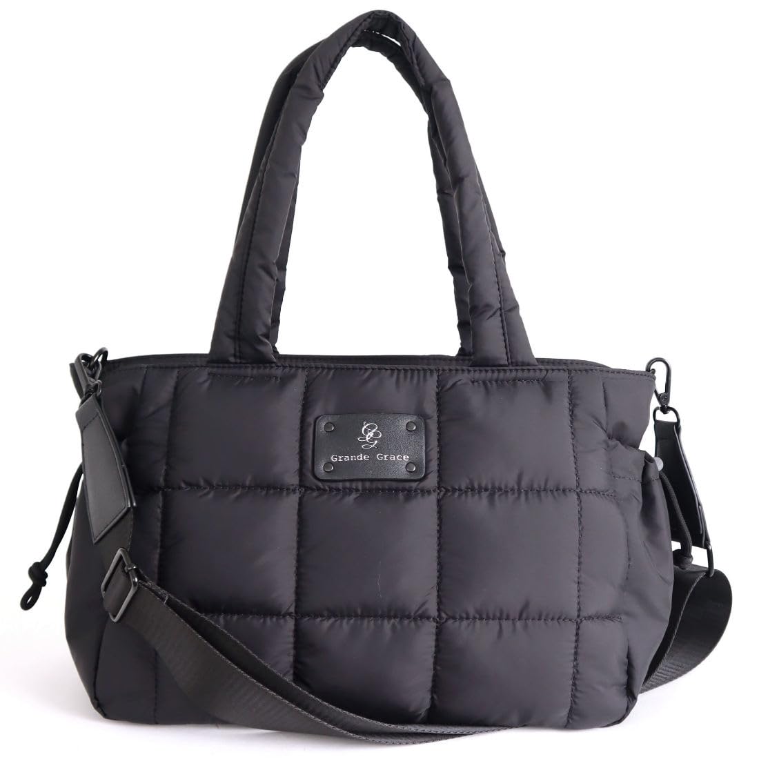 Женская нейлоновая сумка-тоут Grande Grace, Черная