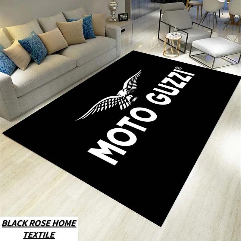 20 Style Retro Motorcycle Moto G-Guzzi Carpet Living Room Sofa Kitchen Table Floor Mat Fashion Decoration Leisure Anti slip Rug