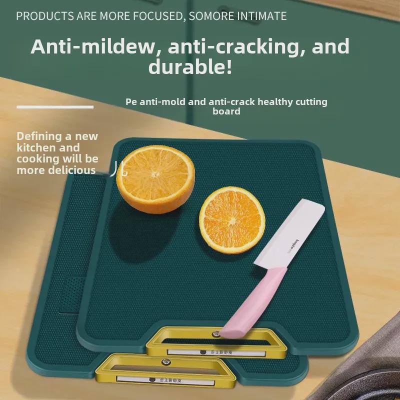 Tabla de Cortar Antibacteriana y Resistente al Moho de PE de Grado Alimenticio para Carne y Verduras