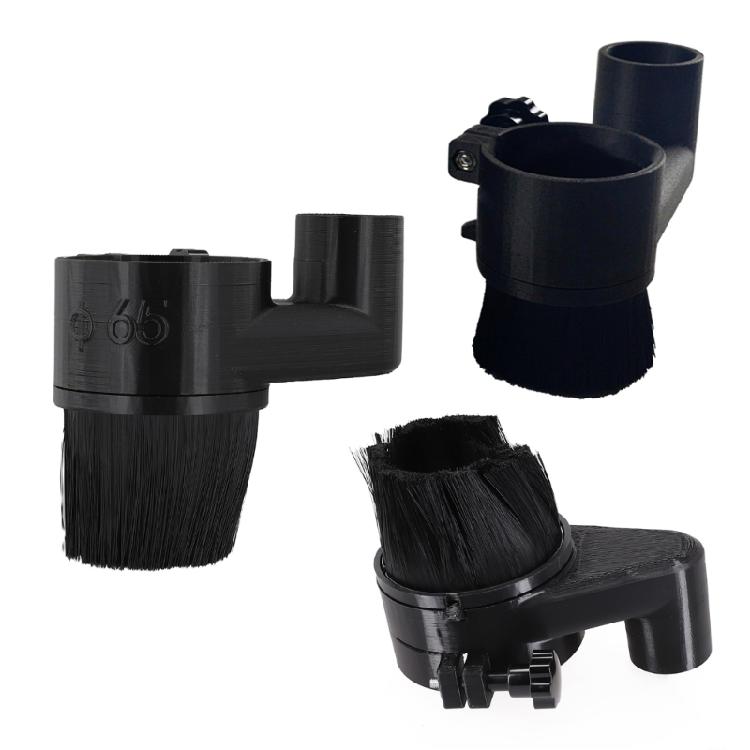Woodworking Tool Dust Cover Router Dust Cover Shoe Spindle for Engraving Machine Brush Cleaner 52mm/65mm/80mm