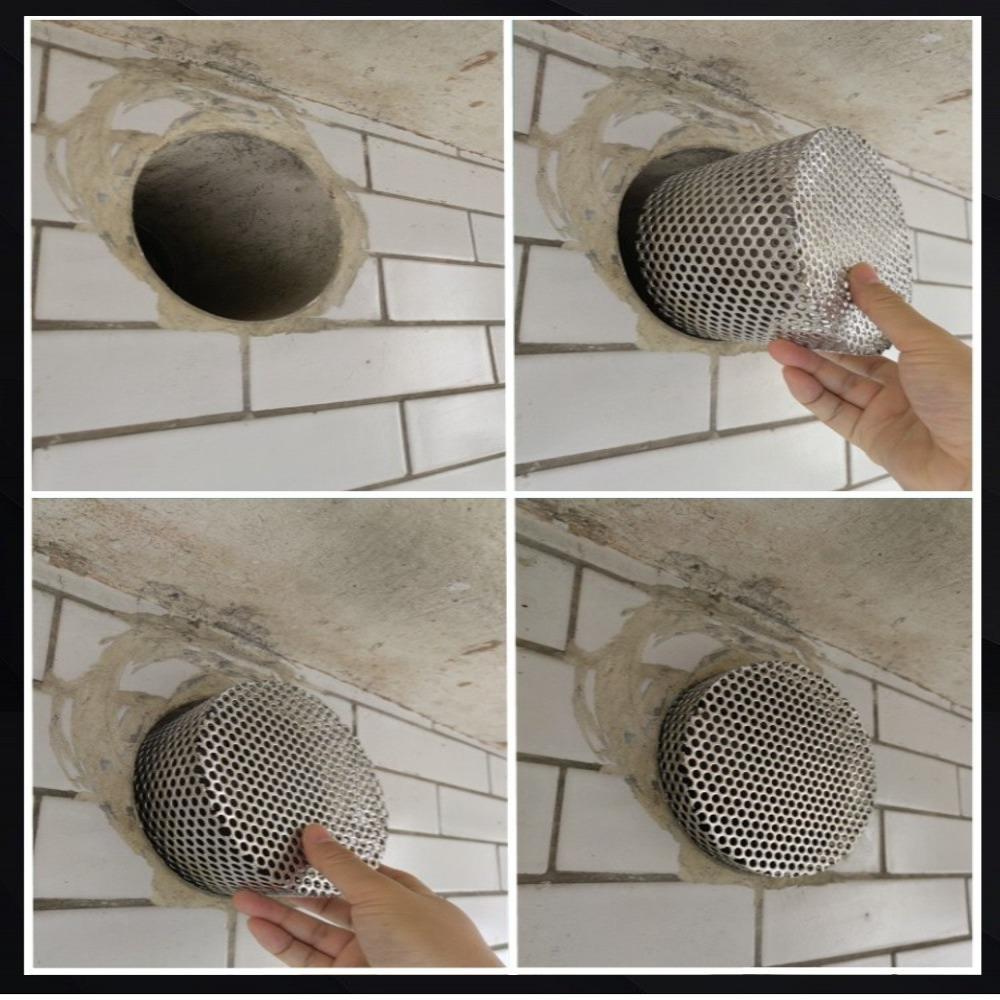 Anti Blocking Drainage Filter Plug Anti Insect Bird Downspout Filter Strainer  Bathroom Pipe