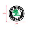 2/4/6 ks Samolepka na klíčovou dírku zámku dveří auta Znak Ochranná samolepka na auto pro Škoda Octavia Enyaq Rapid Karoq Derivati Fabia Kodiaq Kamiq Superb Yeti