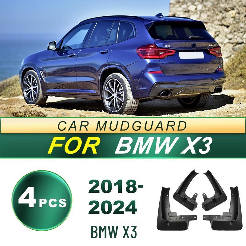 

Мягкие резиновые брызговики для BMW X3 2018-2024 - Защитные аксессуары для шин от брызг