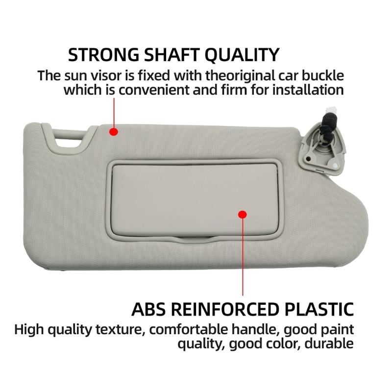Car Sun Visors Shield Shade Sunshades with LED Lamp Left Right 96401-3TA2A 96400-3TA2A For  2013-2018