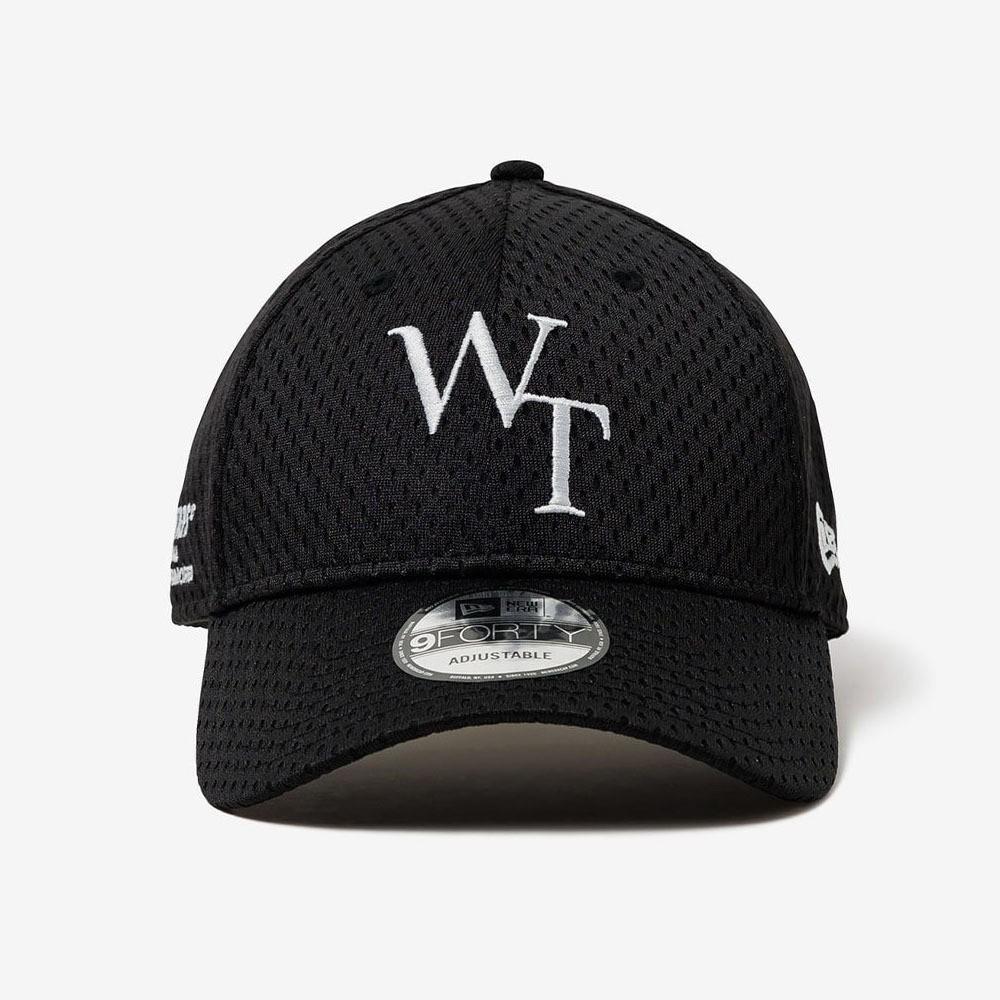 WTAPS 9Forty Cap Poly. Mesh. Newera Black 251NENED-HT01 One-Size