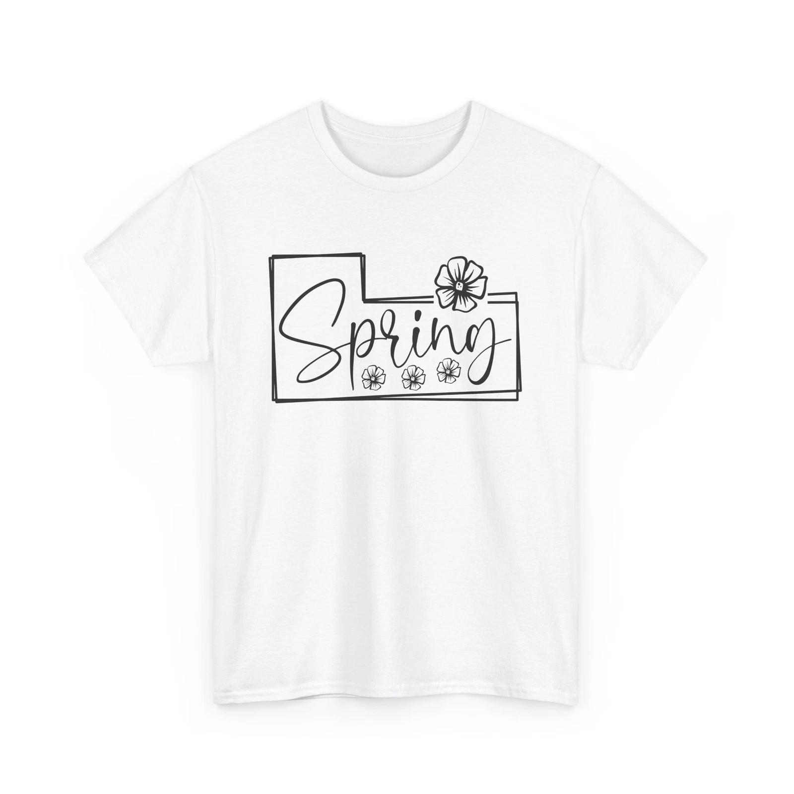 

Spring Fever T-Shirt | Happy Vibes & Outdoor Fun Tee | Spring Shirt L
