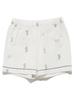 Gelato Pique Baby Seahorse Print Shorts PBFP242420 OWHT
