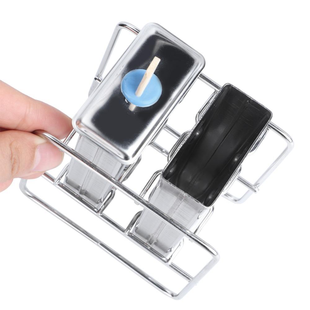 2pcs set Flat Head Stainless Steel Ice Cream Mold Stainless Steel Ice Cream Mould  DIY Ice Maker Round Head