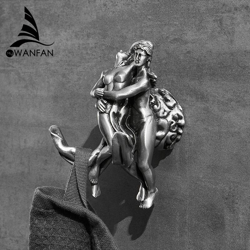 Romantic Gold Bathroom Towel Hook Robe Brass Coat and Clothes Hook, Classic Heavy Duty Wall Hook for Bathroom MB-0812B