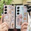 Ring Shockproof Phone Case For Tecno Camon40 Pro 5G/CM7 Cartoon Durable Cute Kickstand Anti-dust Soft Case Protective