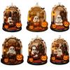 Cute Halloween Decorations Spooky Halloween Ghost Ornaments for Indoor Home Decor Acrylic Ghost-themed Hanging for Reading