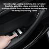 Window Button Protectors Cover Accessories Car Door Window Protective Film Kit for Tesla Model Y Juniper Model 3 Highland 2025+