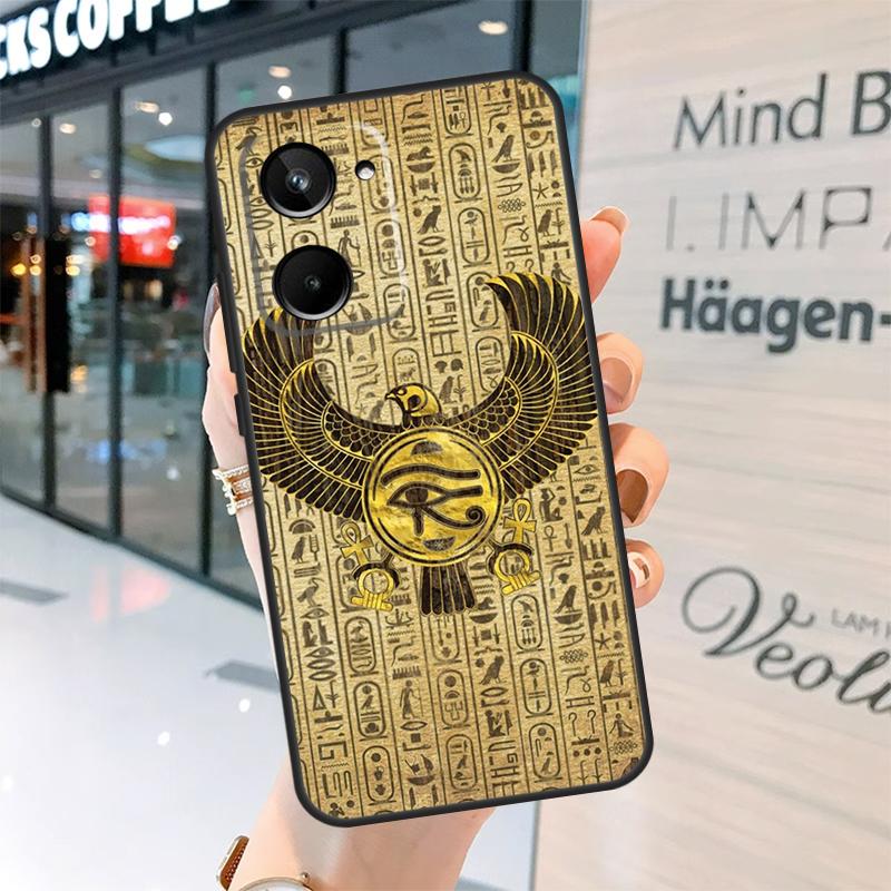 Egyptian Eye Of Horus Case For Realme 15 Pro 14 13 11 12 Pro Plus GT7 GT6 C55 C51 C53 C35 C33 C61 C65 C67 C71 C75