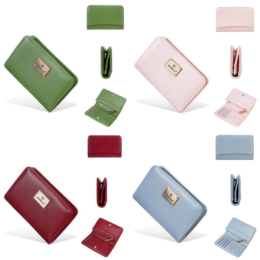 Stylish Womens Wallet Pu Leather Vintage Design With Multiple Card Slots And Cash Pocket