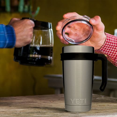 YETI Rambler Stainless Steel Tumbler Handles by YETI for YETI 20 Oz Rambler Tumbler by Yeti