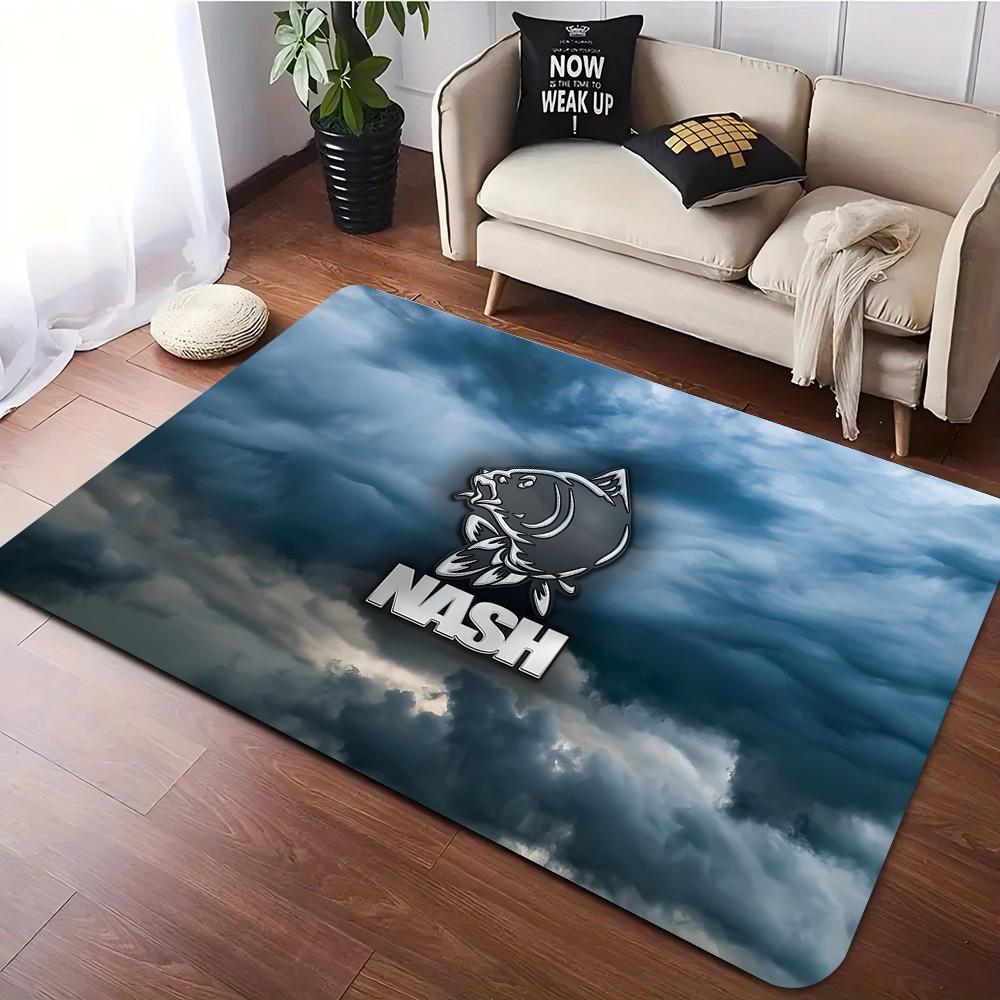 

Nash Fishing Килим Приліжковий Килимок для Підлоги Протиковзкий Приліжкові Килимки для Декору Вітальні Килимок Подарунок для Друга 80x120cm