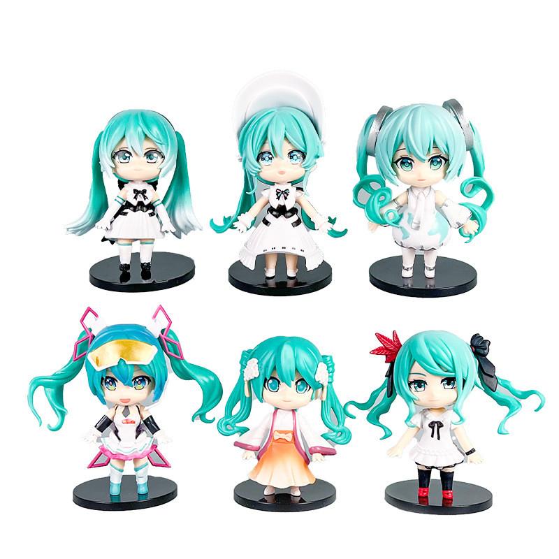 Hatsune Action Miku Figure Cartoon Model Toy Decoration Children Ornament Gifts