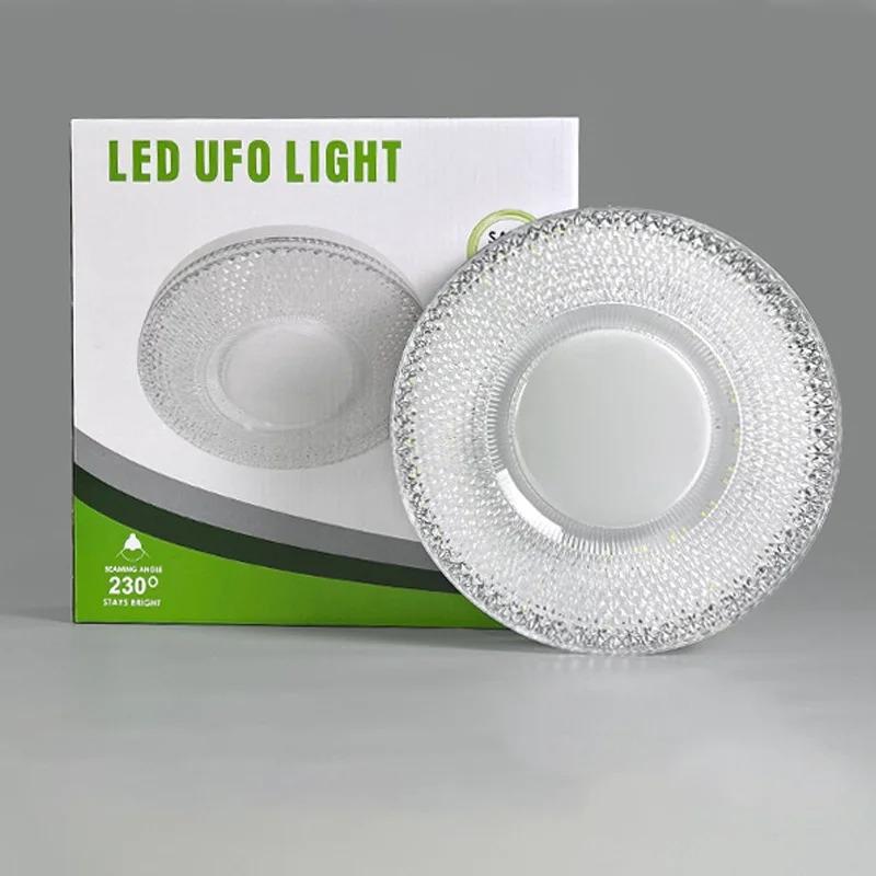 LED Crystal Lamp Super Bright 3 Color E27 Screw Bulb Home Living Room Eye Protection Energy-saving Lamp Bedroom Lighting