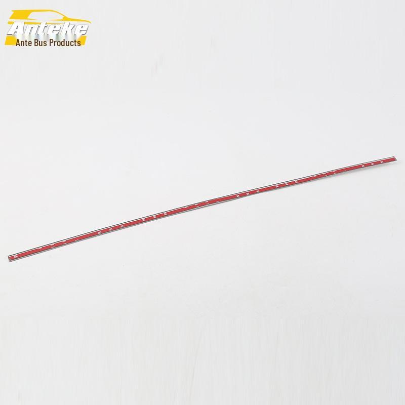 Compatible H4 Tailgate Trim: Rear Bumper Anti-Scratch Decorative Strip for 18 Models