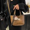 Textured handbag bag New summer trendy versatile shoulder messenger bag Fashion niche vegetable basket Women's bag trendy