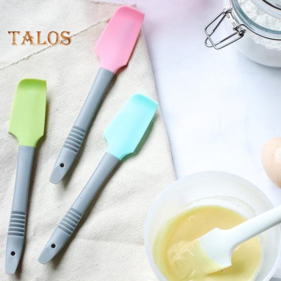 Gebäckschaber, hohe Temperaturbeständigkeit, Creme rühren, DIY, hilfreicher Cremeschaber mit langem Griff, Mischspatel, Rührwerkzeug