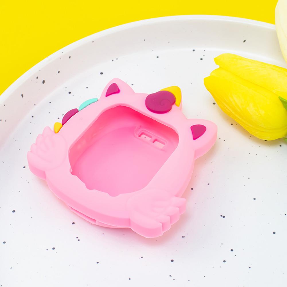 Silicone Cute Case Anti-Scratch Protective Cover with Finger Lanyard Protector Skin for Tamagotchi Uni 2025 Virtual Pet Machine