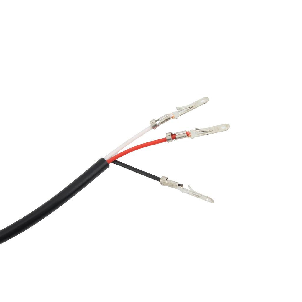 Universal Electric Motorcycle Scooter Twist Speed Throttle Grip with 3 Wires 7/8" Wire Twist Speed Control Electric Handle Grip