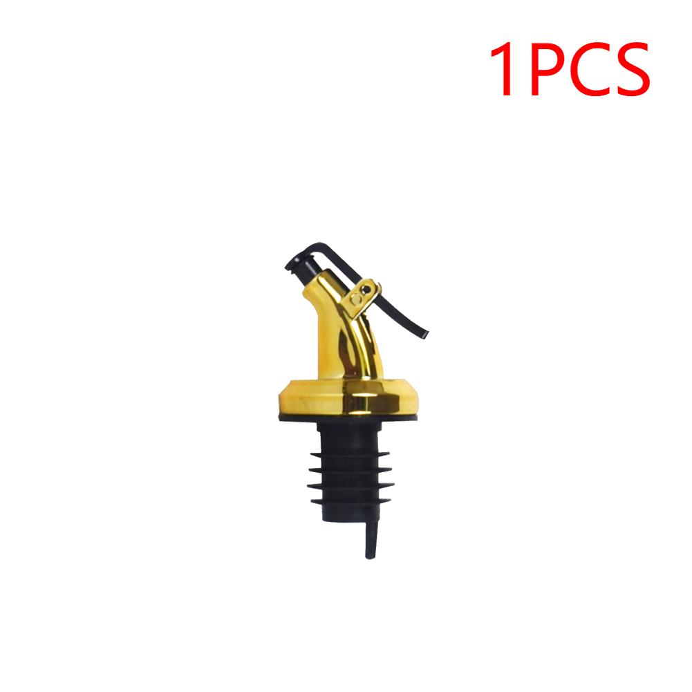 Leak-proof Oil Bottle Stopper Seal Lock Plug Food Grade Sauce Nozzle Liquor Dispenser Wine Pourer Kitchen SeasoningTools