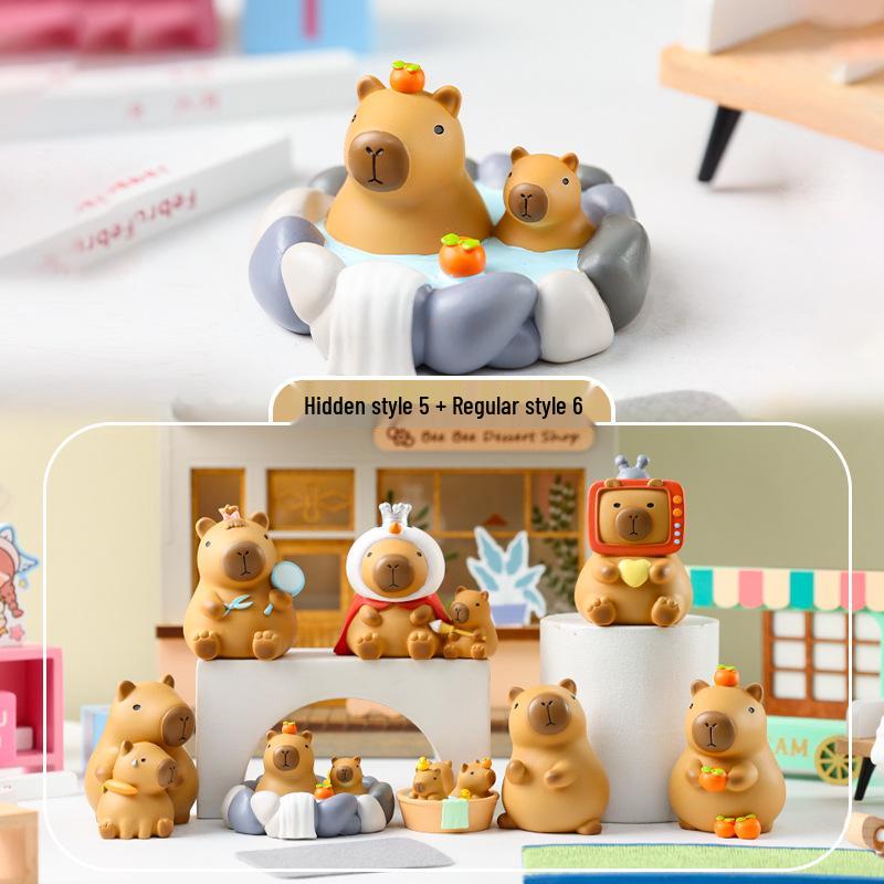 Qingqiu Nine-Tailed Fox Blind Box Figurine - Trendy New Year Gift & Desktop Decoration