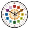 12-Inch 30Cm Creative Personalized Early Education Wall Clock Home Living Room Bedroom Children'S Room Decoration Clock Hanging Wall