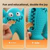 Pet Dog Teething Device, Little Monster Sound Toy, Dog Toothbrush, Dog Toy, Durable and Easy To Clean