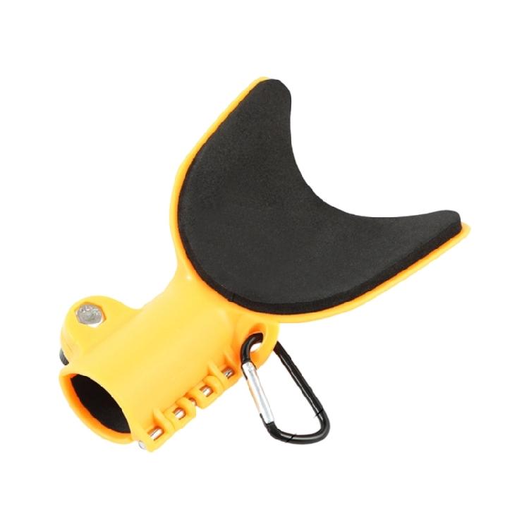 

Rustproof Fishing Rod Stand Portable Holder for Secure Rod Storage Anywhere жёлтый