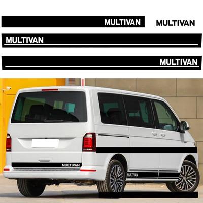 Für Multivan T4 T5 T6 4 teile/los Körper Seite Tür Schwanz Hinten Aufkleber Vinyl Aufkleber Streifen